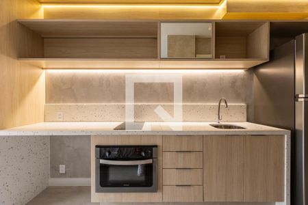 Studio à venda com 27m², 1 quarto e sem vaga Studio à venda com 27m², 1 quarto e sem vagaCozinha