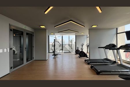 Studio à venda com 27m², 1 quarto e sem vaga Studio à venda com 27m², 1 quarto e sem vagaAcademia