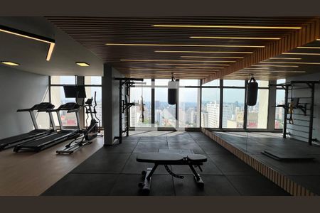 Studio à venda com 27m², 1 quarto e sem vaga Studio à venda com 27m², 1 quarto e sem vagaAcademia