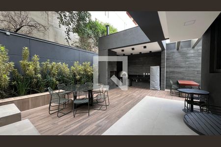 Studio à venda com 27m², 1 quarto e sem vaga Studio à venda com 27m², 1 quarto e sem vagaChurrasqueira