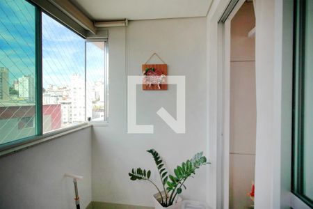 Varanda da Sala de apartamento à venda com 3 quartos, 90m² em Floresta, Belo Horizonte