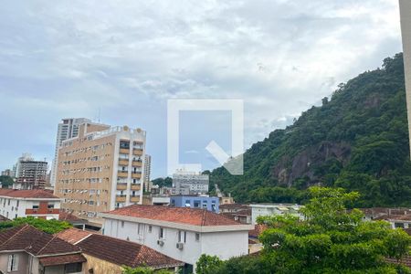 Vista da Sala de apartamento para alugar com 2 quartos, 70m² em Marapé, Santos
