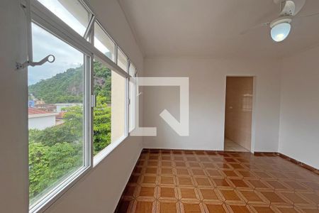 Sala de apartamento para alugar com 2 quartos, 70m² em Marapé, Santos