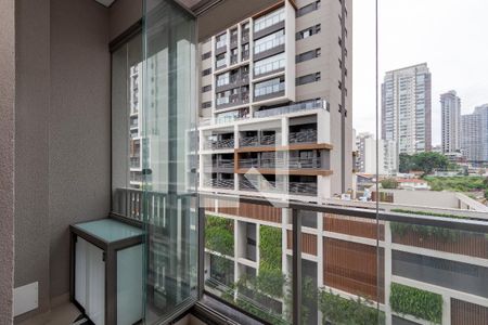 Varanda de kitnet/studio à venda com 1 quarto, 26m² em Jardim das Acacias, São Paulo