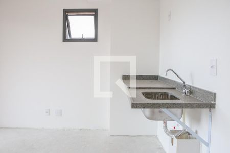 Sala e Cozinha de apartamento à venda com 1 quarto, 34m² em Perdizes, São Paulo