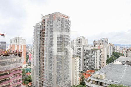 Vista da Sacada de apartamento à venda com 1 quarto, 34m² em Perdizes, São Paulo