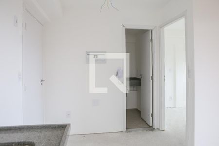 Sala e Cozinha de apartamento à venda com 1 quarto, 34m² em Perdizes, São Paulo