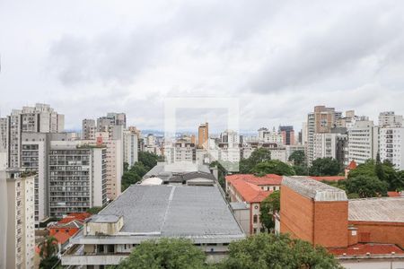 Vista da Sacada de apartamento à venda com 1 quarto, 34m² em Perdizes, São Paulo