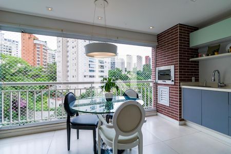 Varanda da Sala de apartamento à venda com 2 quartos, 74m² em Jardim Ampliacao, São Paulo