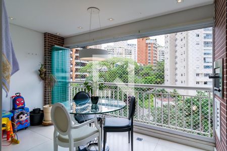 Varanda da Sala de apartamento à venda com 2 quartos, 74m² em Jardim Ampliacao, São Paulo