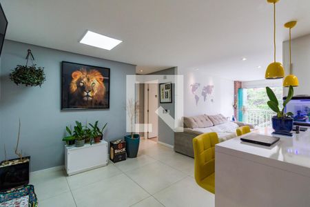 Sala de apartamento à venda com 2 quartos, 74m² em Jardim Ampliacao, São Paulo
