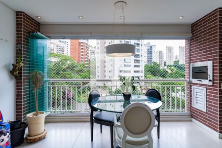 Varanda da Sala de apartamento à venda com 2 quartos, 74m² em Jardim Ampliacao, São Paulo