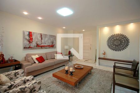 Sala de apartamento à venda com 4 quartos, 203m² em Santo Agostinho, Belo Horizonte