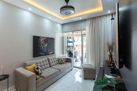 Sala de apartamento à venda com 3 quartos, 110m² em Tijuca, Rio de Janeiro