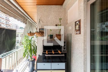 Varanda da Sala de apartamento à venda com 3 quartos, 110m² em Tijuca, Rio de Janeiro