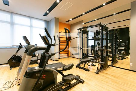 Studio para alugar com 26m², 1 quarto e sem vagaÁrea comum - Academia