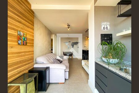Sala de apartamento para alugar com 2 quartos, 60m² em Jardim Bonfiglioli, São Paulo