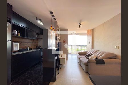 Sala de apartamento para alugar com 2 quartos, 60m² em Jardim Bonfiglioli, São Paulo