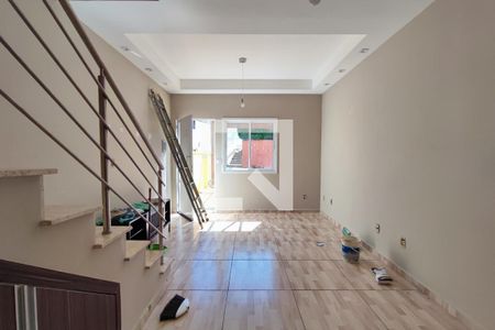 Sala de casa de condomínio para alugar com 2 quartos, 64m² em Campos Eliseos, Campinas