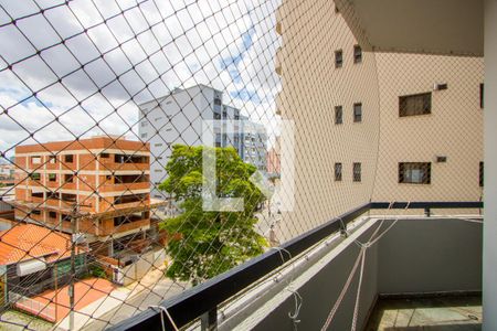 Apartamento à venda com 122m², 3 quartos e 2 vagasVaranda do quarto 1