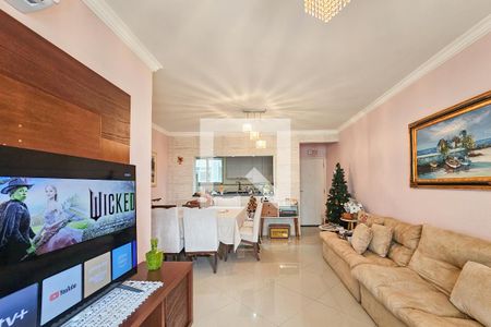 Sala de apartamento para alugar com 3 quartos, 94m² em Loteamento Joao Batista Juliao, Guarujá
