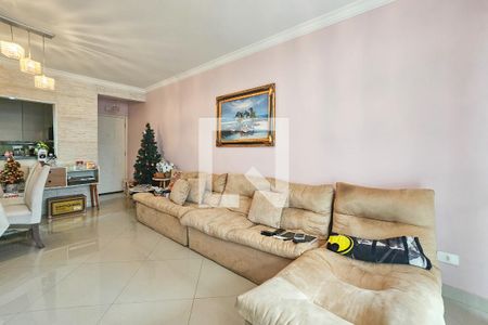 Sala de apartamento para alugar com 3 quartos, 94m² em Loteamento Joao Batista Juliao, Guarujá