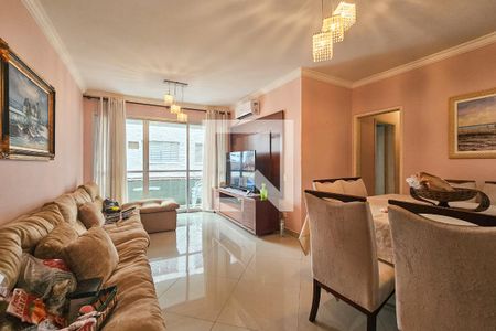 Sala de apartamento para alugar com 3 quartos, 94m² em Loteamento Joao Batista Juliao, Guarujá