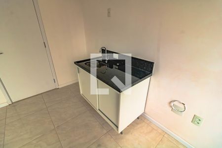 Banheiro de kitnet/studio à venda com 1 quarto, 27m² em Mirandópolis, São Paulo