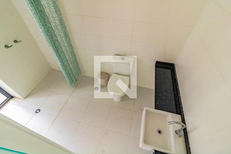 Banheiro de kitnet/studio à venda com 1 quarto, 27m² em Mirandópolis, São Paulo