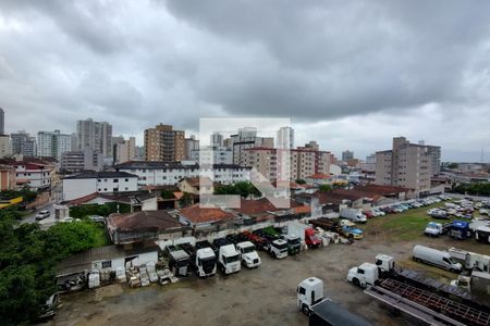 Vista do Quarto de apartamento para alugar com 1 quarto, 45m² em Canto do Forte, Praia Grande