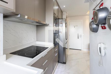 Cozinha de apartamento à venda com 2 quartos, 51m² em Água Branca, São Paulo
