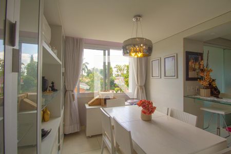 Sala de Jantar de apartamento à venda com 2 quartos, 83m² em Nossa Senhora das Gracas, Canoas