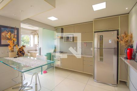 Cozinha de apartamento à venda com 2 quartos, 83m² em Nossa Senhora das Gracas, Canoas