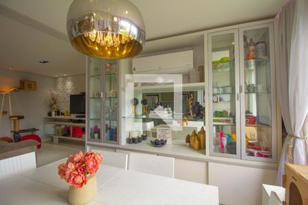 Sala de Jantar de apartamento à venda com 2 quartos, 83m² em Nossa Senhora das Gracas, Canoas