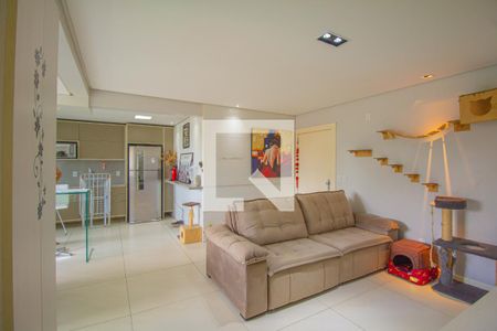 Sala de apartamento à venda com 2 quartos, 83m² em Nossa Senhora das Gracas, Canoas