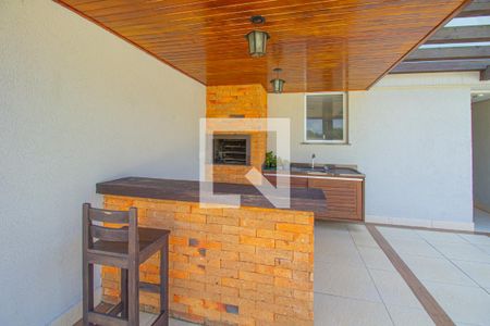 Área comum - Churrasqueira de apartamento à venda com 2 quartos, 83m² em Nossa Senhora das Gracas, Canoas