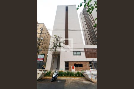 Fachada do Prédio de kitnet/studio para alugar com 1 quarto, 29m² em Jardim Prudência, São Paulo