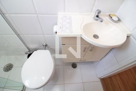 Banheiro de apartamento à venda com 1 quarto, 42m² em Jardim das Acacias, São Paulo