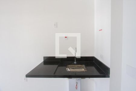 Cozinha de kitnet/studio à venda com 1 quarto, 22m² em Santo Amaro, São Paulo