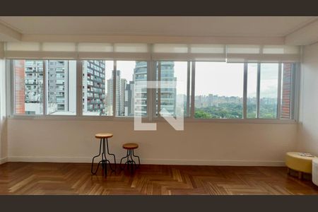 Sala de apartamento à venda com 3 quartos, 125m² em Pinheiros, São Paulo