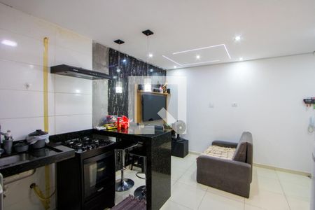 Cozinha de apartamento para alugar com 2 quartos, 86m² em Vila Vitória, Santo André