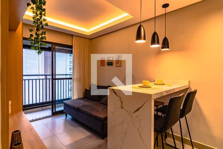 Sala de apartamento para alugar com 1 quarto, 30m² em Jardim Prudência, São Paulo