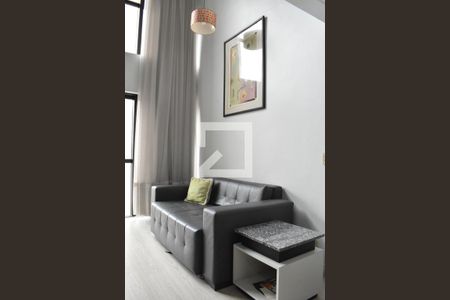 Sala/Cozinha de apartamento para alugar com 1 quarto, 46m² em Centro, Curitiba