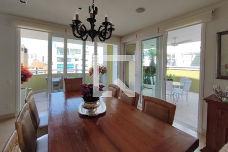 Sala de Jantar de apartamento à venda com 4 quartos, 370m² em Cambuí, Campinas