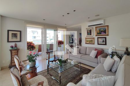 Sala de Estar de apartamento à venda com 4 quartos, 370m² em Cambuí, Campinas