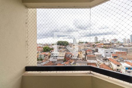 Varanda da Sala de apartamento à venda com 2 quartos, 56m² em Vila Santana, São Paulo