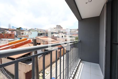 Varanda do Quarto 1 de apartamento à venda com 2 quartos, 44m² em Cidade Continental, São Paulo