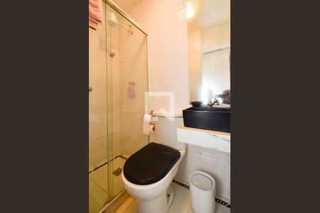Banheiro suite de apartamento à venda com 3 quartos, 100m² em Funcionários, Belo Horizonte