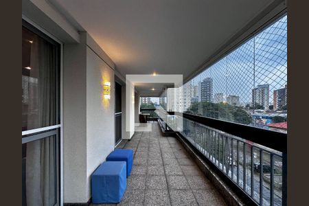 Varanda de apartamento à venda com 3 quartos, 250m² em Campo Belo, São Paulo