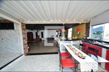 Área Gourmet de casa à venda com 3 quartos, 300m² em Horto, Belo Horizonte